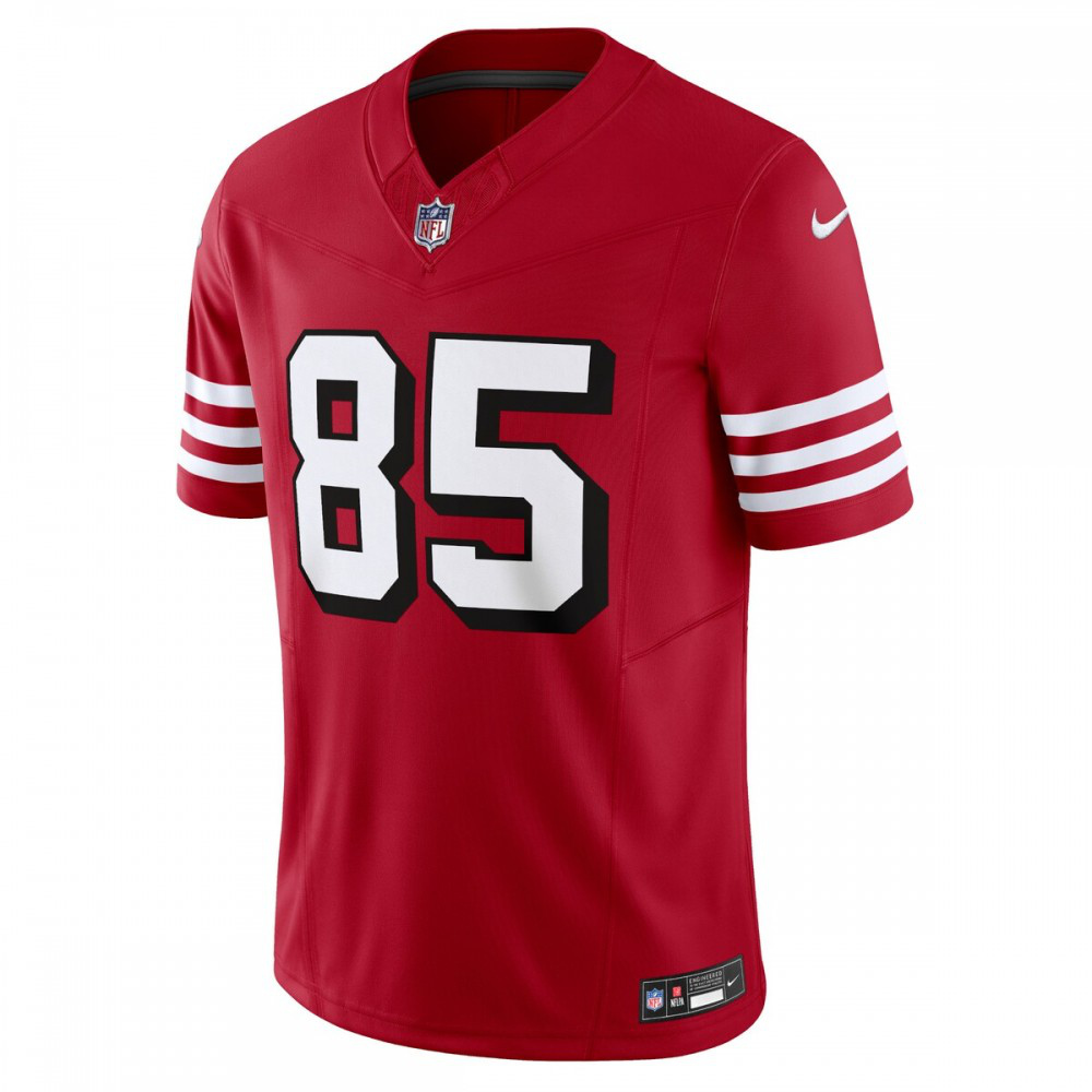 George Kittle San Francisco 49ers Nike Vapor F.U.S.E. Limited Alternate 1 Jersey - Scarlet-GridironStore